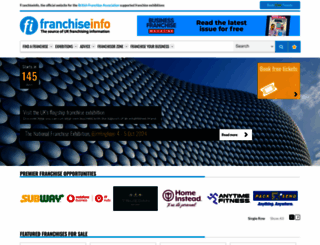 franchiseinfo.co.uk screenshot
