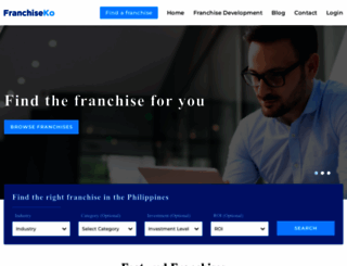 franchiseko.com screenshot