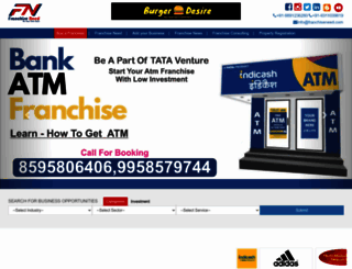 franchiseneed.com screenshot