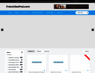 franchisepod.com screenshot