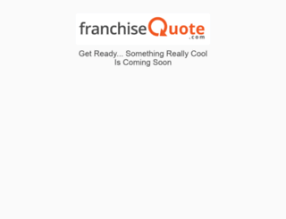 franchisequote.com screenshot