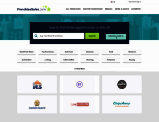 franchisesales.co.uk screenshot