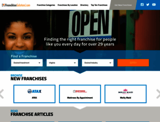 franchisesolutions.com screenshot