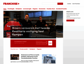 franchisevacatures.nl screenshot
