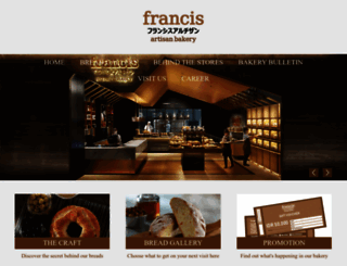 francisartisanbakery.com screenshot