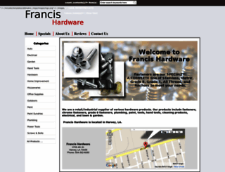 francishardware.com screenshot