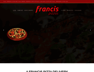 francispizzas.com.br screenshot