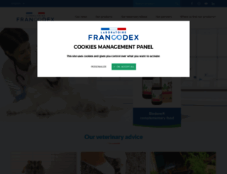 francodex.fr screenshot