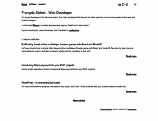 francois-steinel.fr screenshot