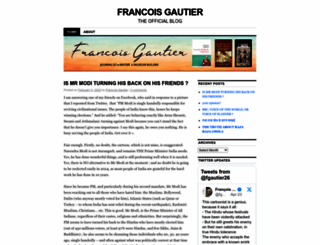 francoisgautier.wordpress.com screenshot