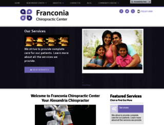 franconiachiro.com screenshot