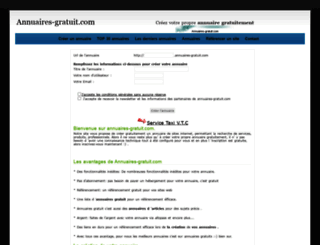 francophone.annuaires-gratuit.com screenshot