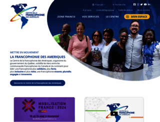 francophoniedesameriques.com screenshot