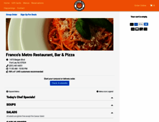 francosmetrofortlee.com screenshot