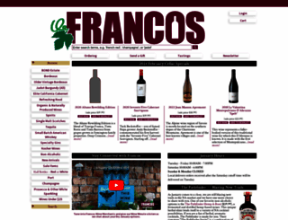 francoswine.com screenshot
