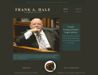 frankahale.com screenshot
