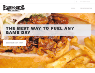 frankandnics.com screenshot