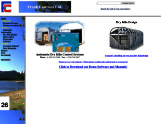 frankcontrols.com screenshot