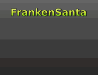 frankensanta.com screenshot