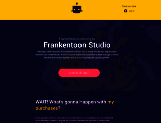frankentoon.com screenshot