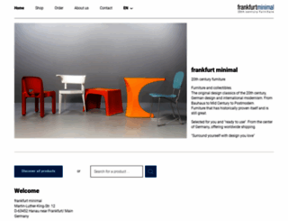 frankfurt-minimal.de screenshot