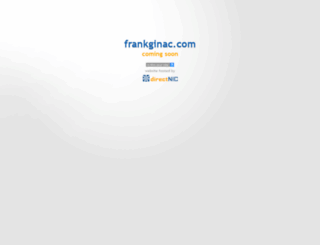 frankginac.com screenshot