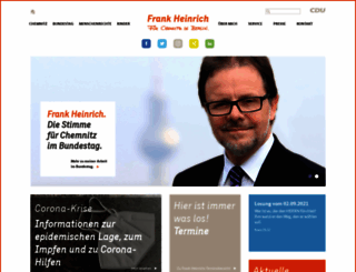 frankheinrich.de screenshot
