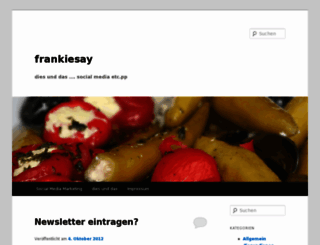 frankie-say.de screenshot
