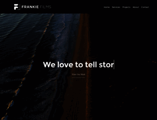 frankiefilms.com.au screenshot