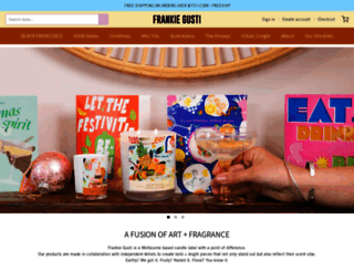 frankiegusti.com.au screenshot