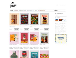 frankiepress.mymagazines.com.au screenshot