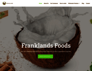 franklandsfoods.com.au screenshot