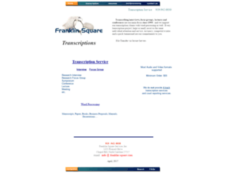 franklin-square.com screenshot