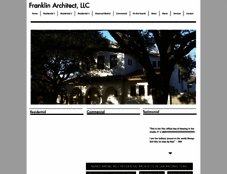 franklinarchitects.com screenshot