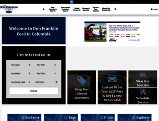 franklinfordky.com screenshot