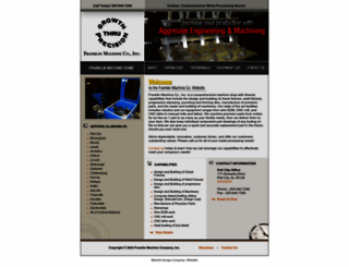 franklinmachinecompany.com screenshot