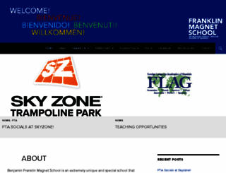 franklinmagnetschool.com screenshot