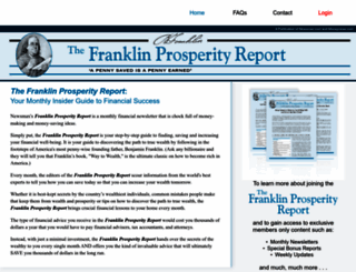 franklinprosperityreport.com screenshot