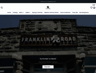 franklinroad.com screenshot
