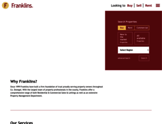 franklins.ie screenshot