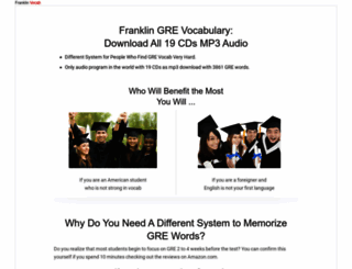 franklinvocab.com screenshot