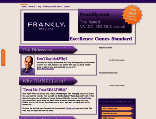 franklyrealty.com screenshot