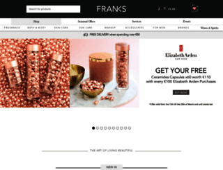 franks.com.mt screenshot