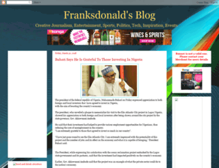 franksdonald.com screenshot