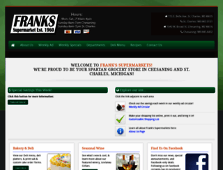 franksmarkets.com screenshot