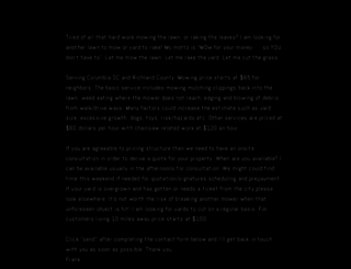 franksyardcare.com screenshot