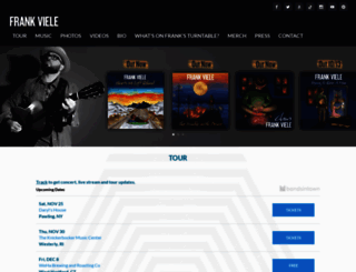 frankvielemusic.com screenshot