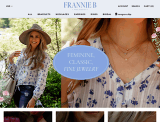 frannieb.com screenshot