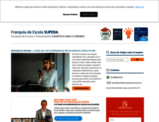 franquiaeducacional.com screenshot