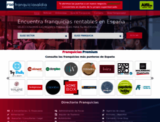 franquiciasaldia.com screenshot